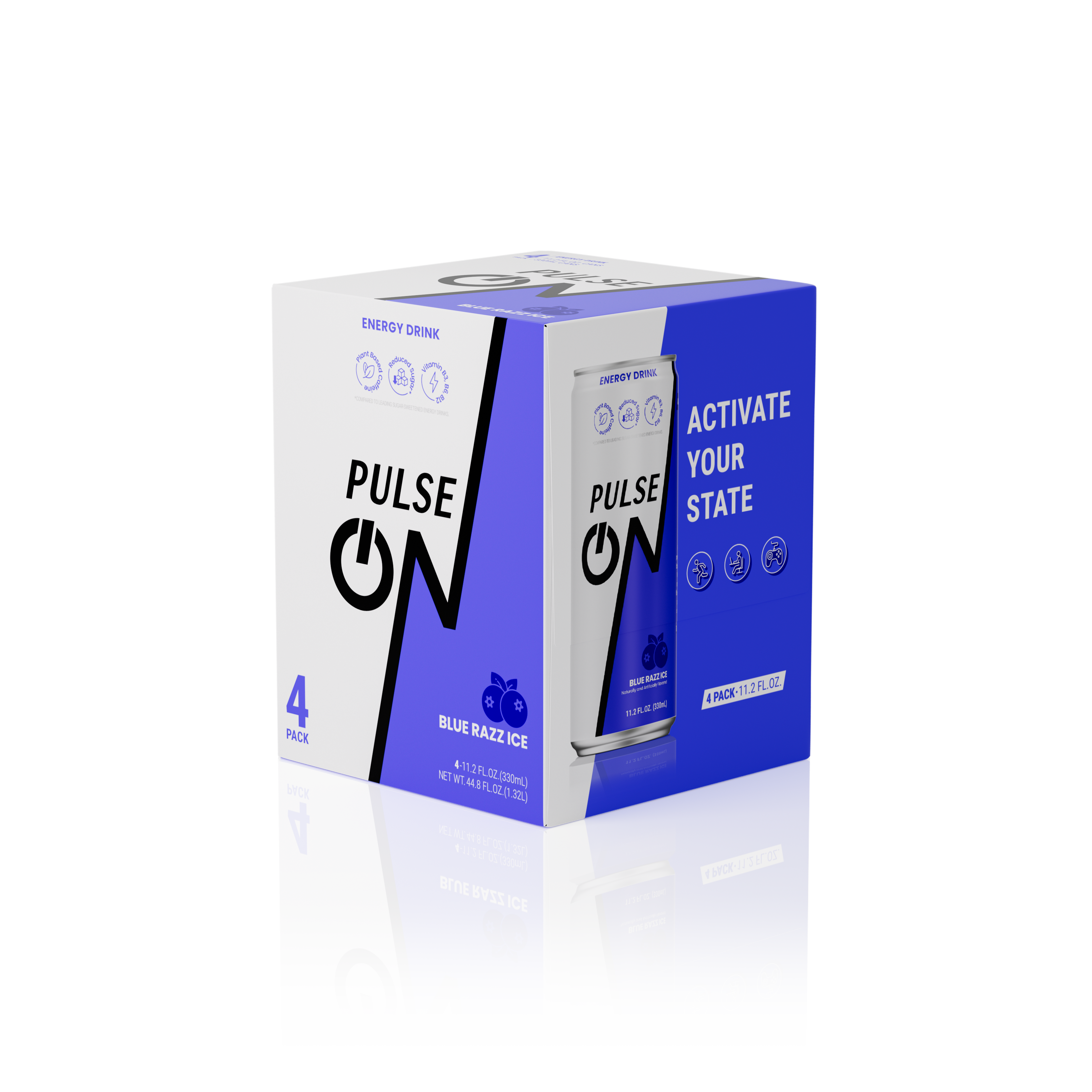 Blue Razz Ice 4-Pack