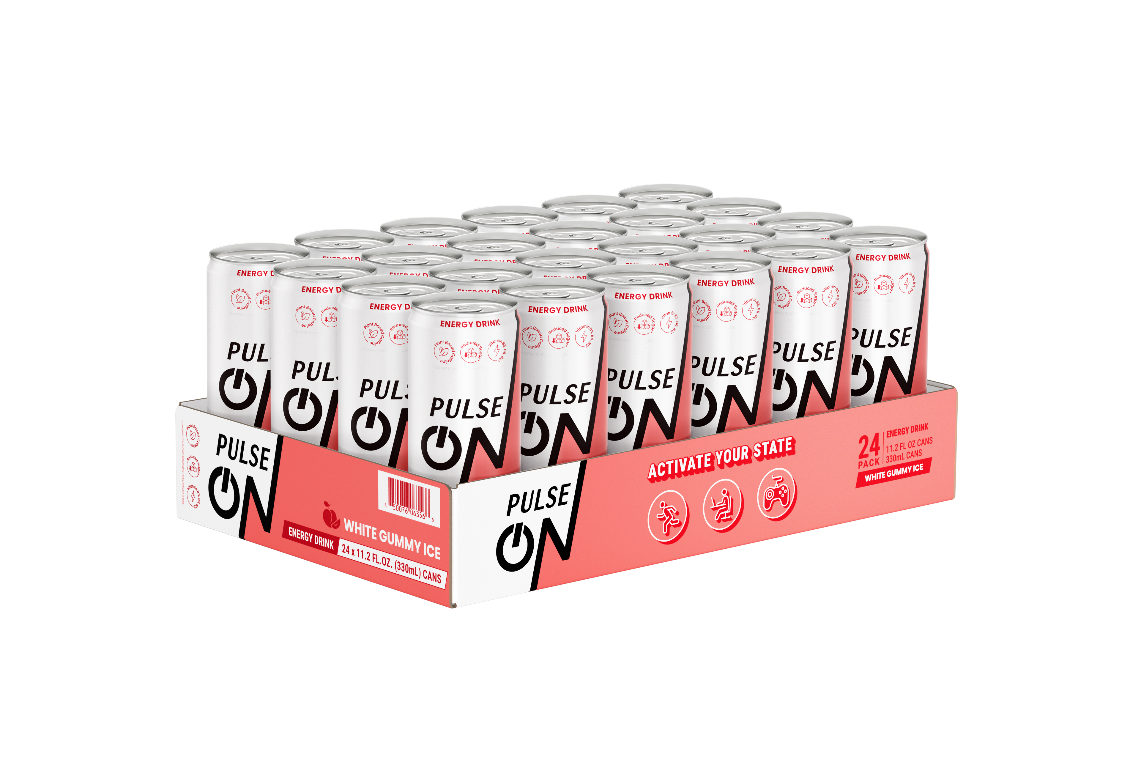 White Gummy Ice 24-Pack