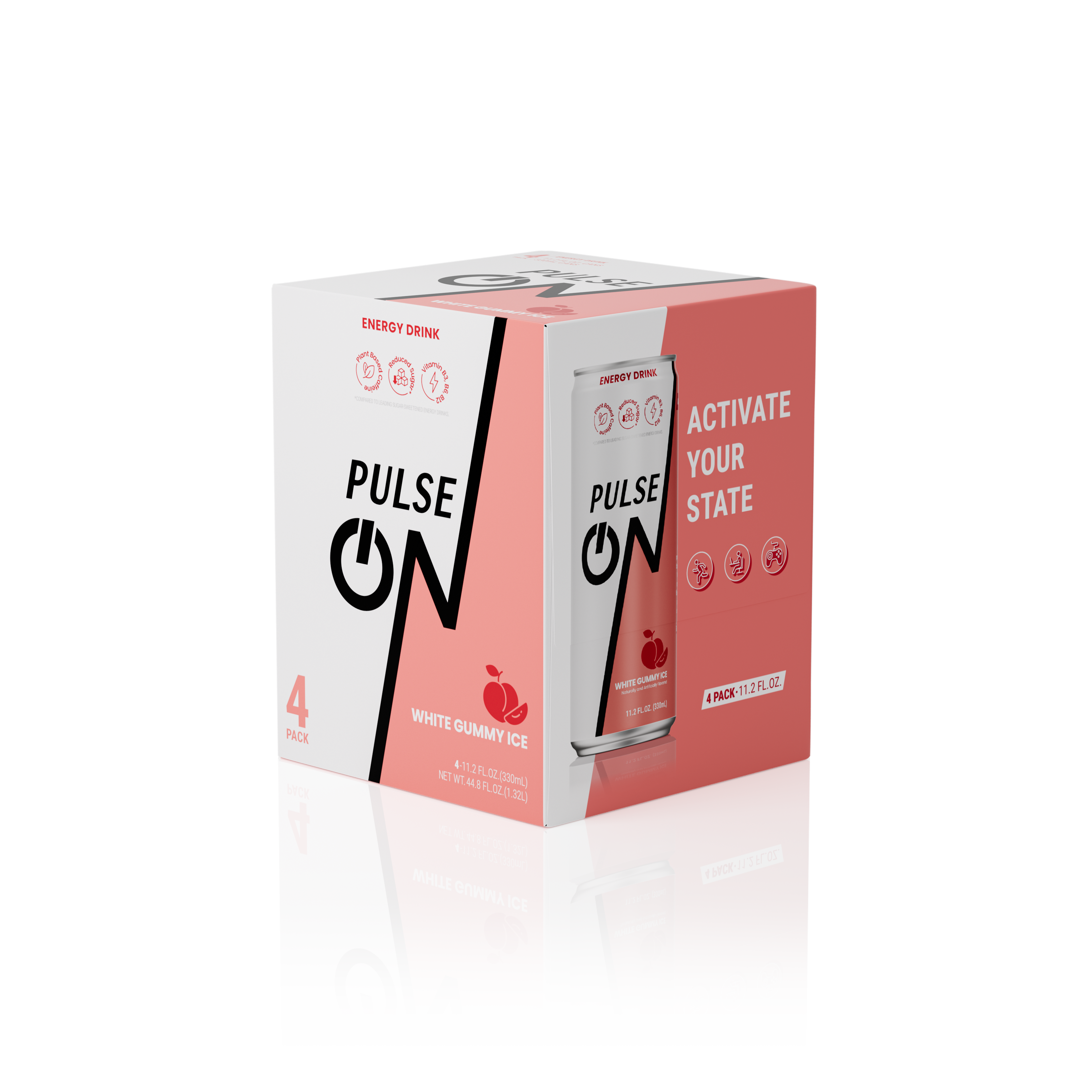 White Gummy Ice 4-Pack